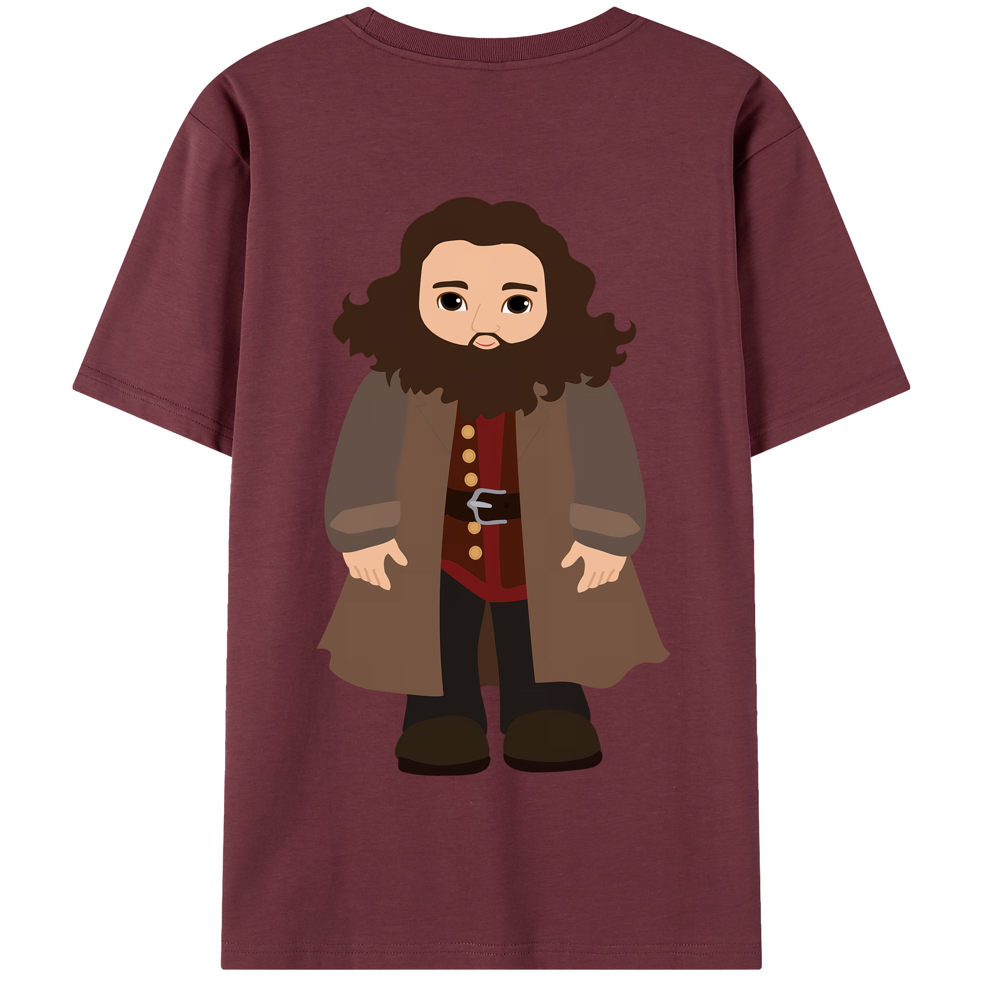（画像用） Harry Potter ハリー・ポッターシリーズ 綿100％半袖Tシャツ（背面プリント）